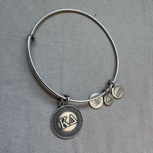 Alex and Ani Silver Bracelet with Charms